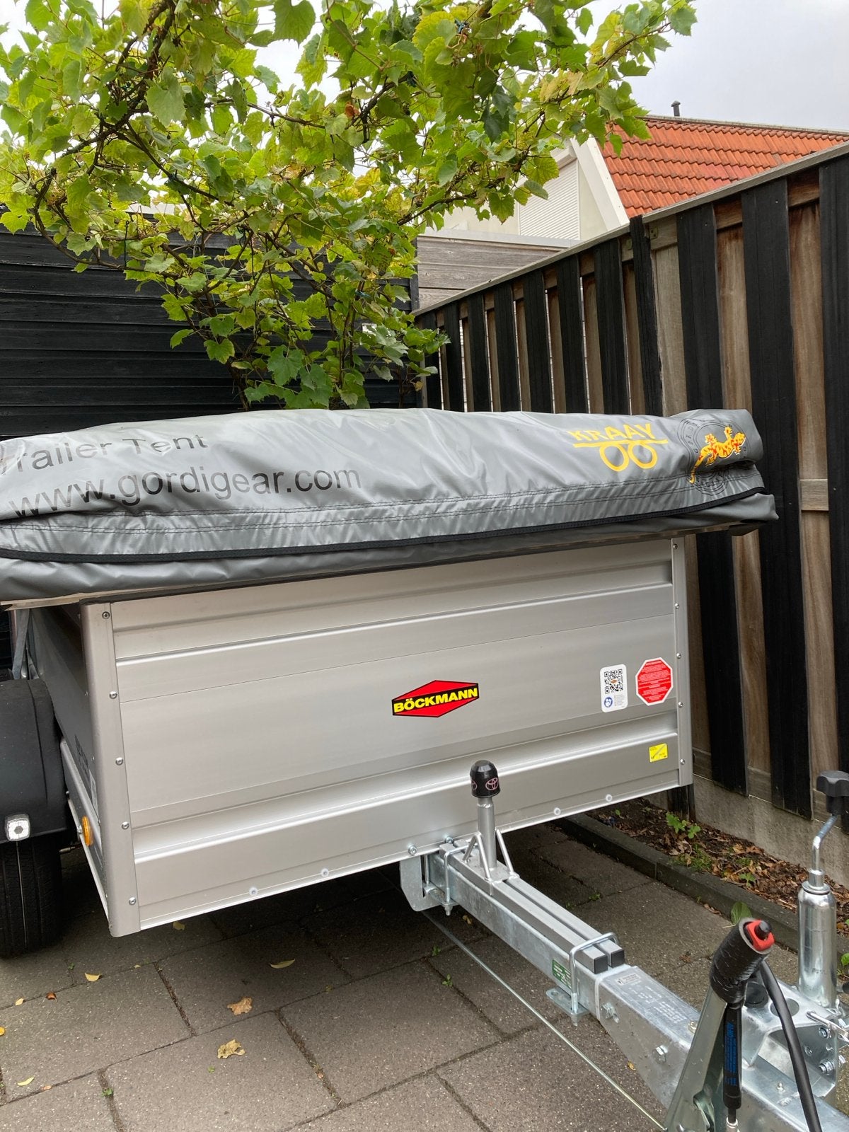 Gordigear Tenttrailer Taiga Nieuw met 2 jaar garantie, Tot en met 2, Grijs, Ophalen, Overige merken
