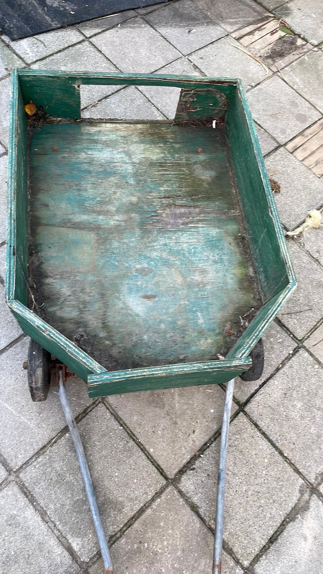 Karretje trekkar kar, Ophalen, Gebruikt