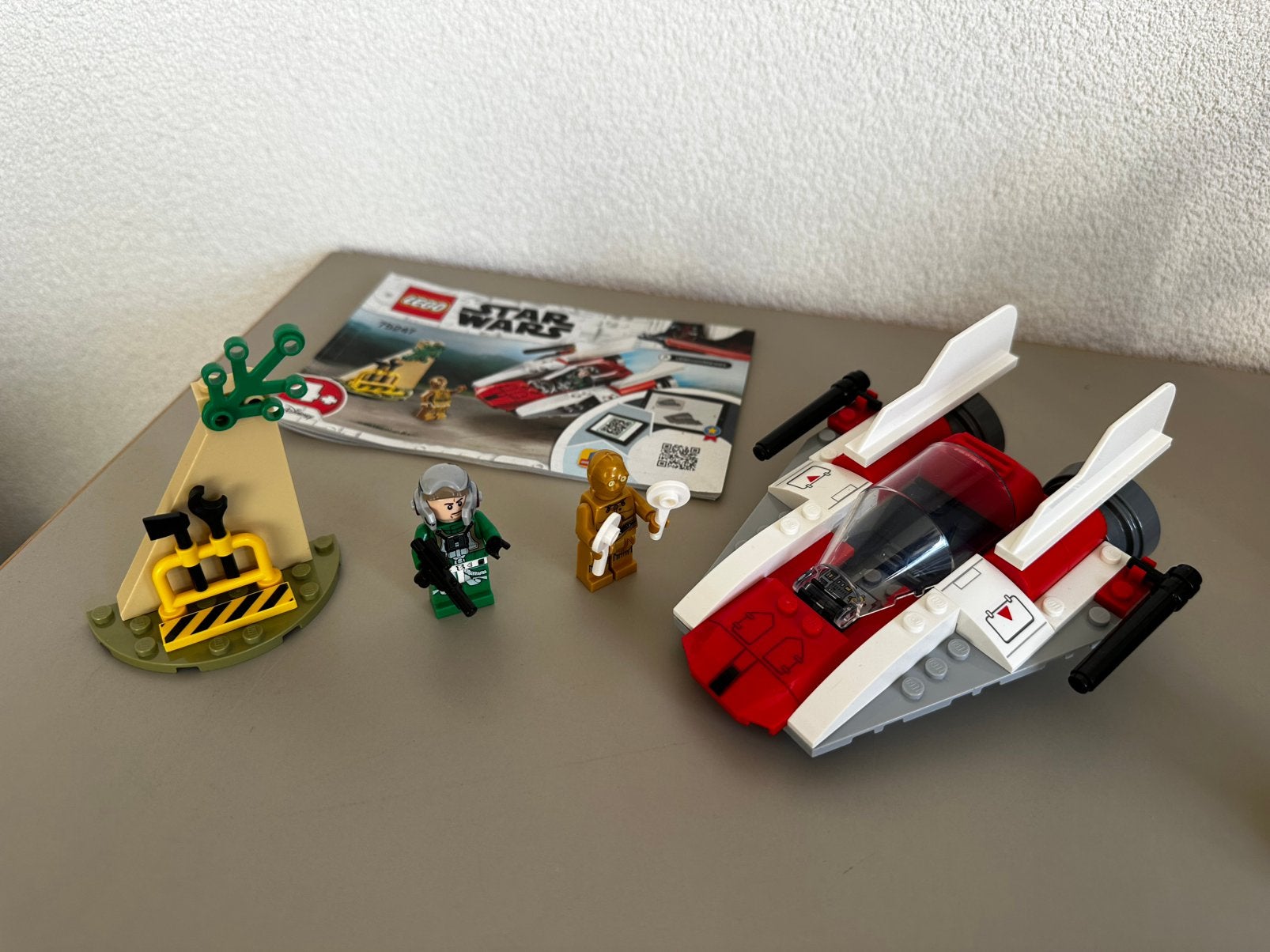 LEGO Star Wars 75247 Rebel A-Wing Starfighter, Star Wars, Lego, Ophalen of Verzenden, Zo goed als nieuw