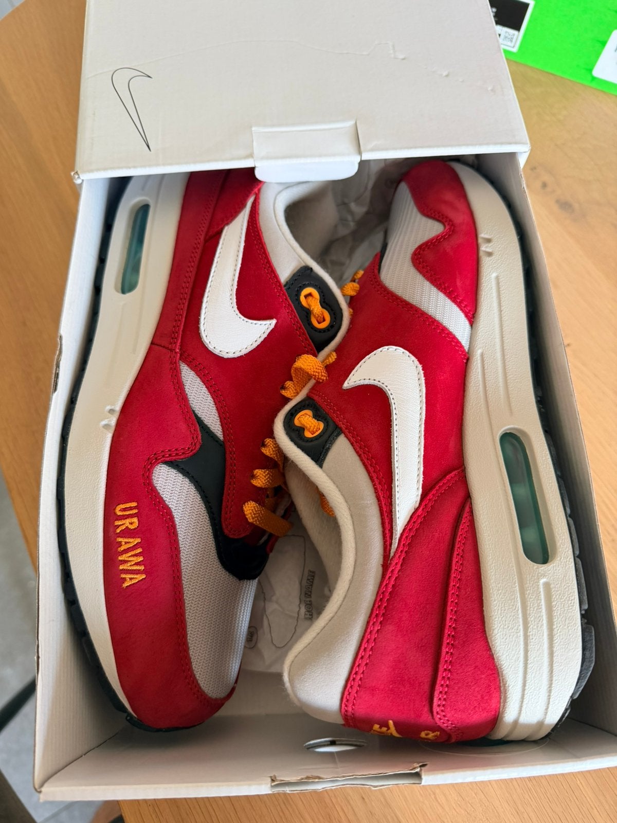 Nike air max 1 NBY Urawa maat 44,5, Kleding | Heren, Overige kleuren, Nieuw, Ophalen of Verzenden, Sneakers of Gympen