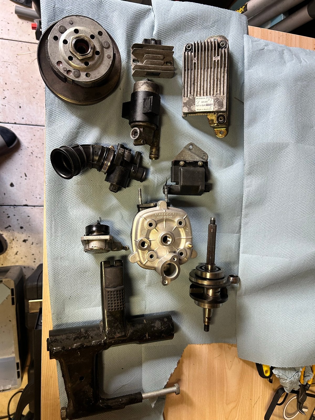 Gilera Runner purejet onderdelen, Ophalen of Verzenden, Gebruikt