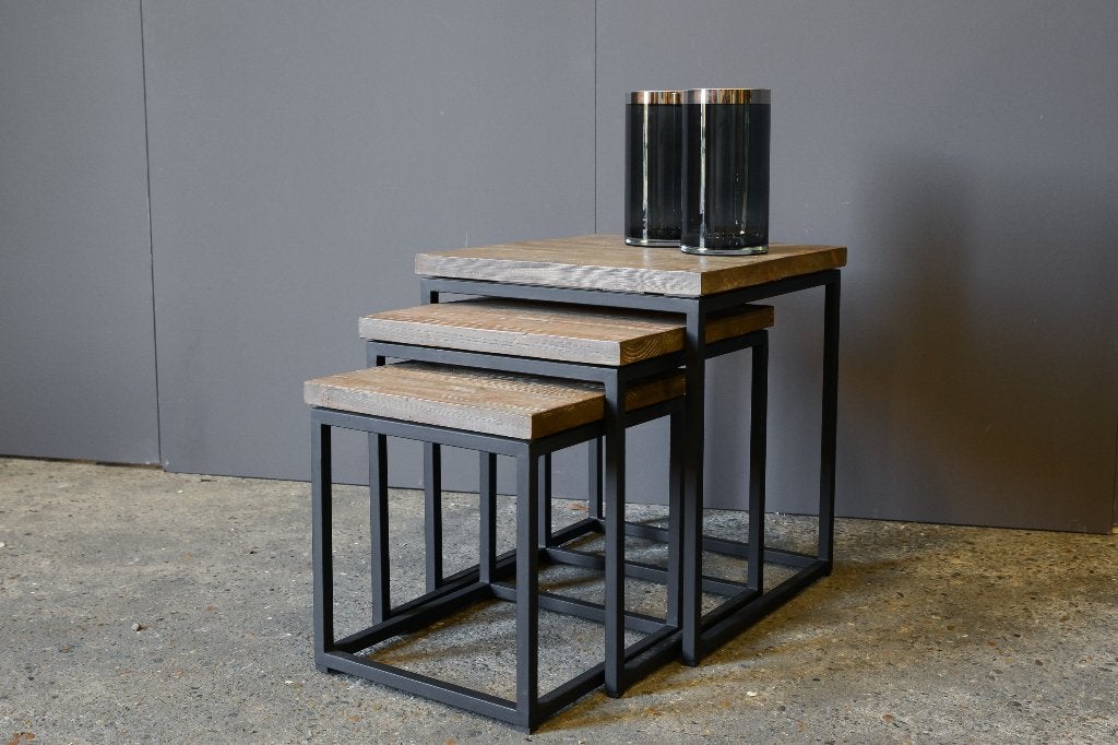 Bijzettafels 3 stuks in een set, Ophalen, 50 tot 100 cm, Nieuw, 50 tot 100 cm