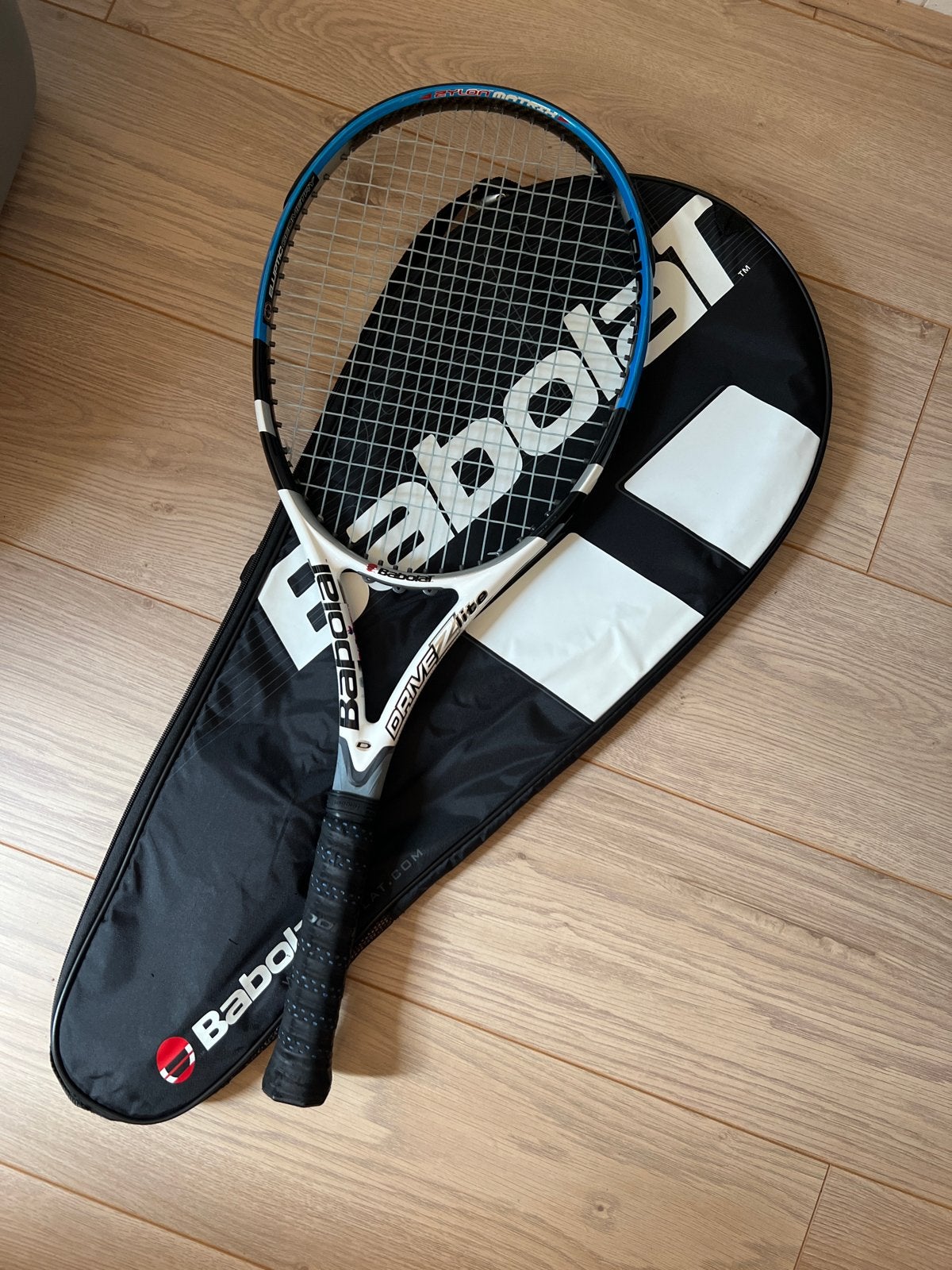 Babolat Drive Lite tennisracket met hoes, Ophalen, Gebruikt, Racket, Babolat