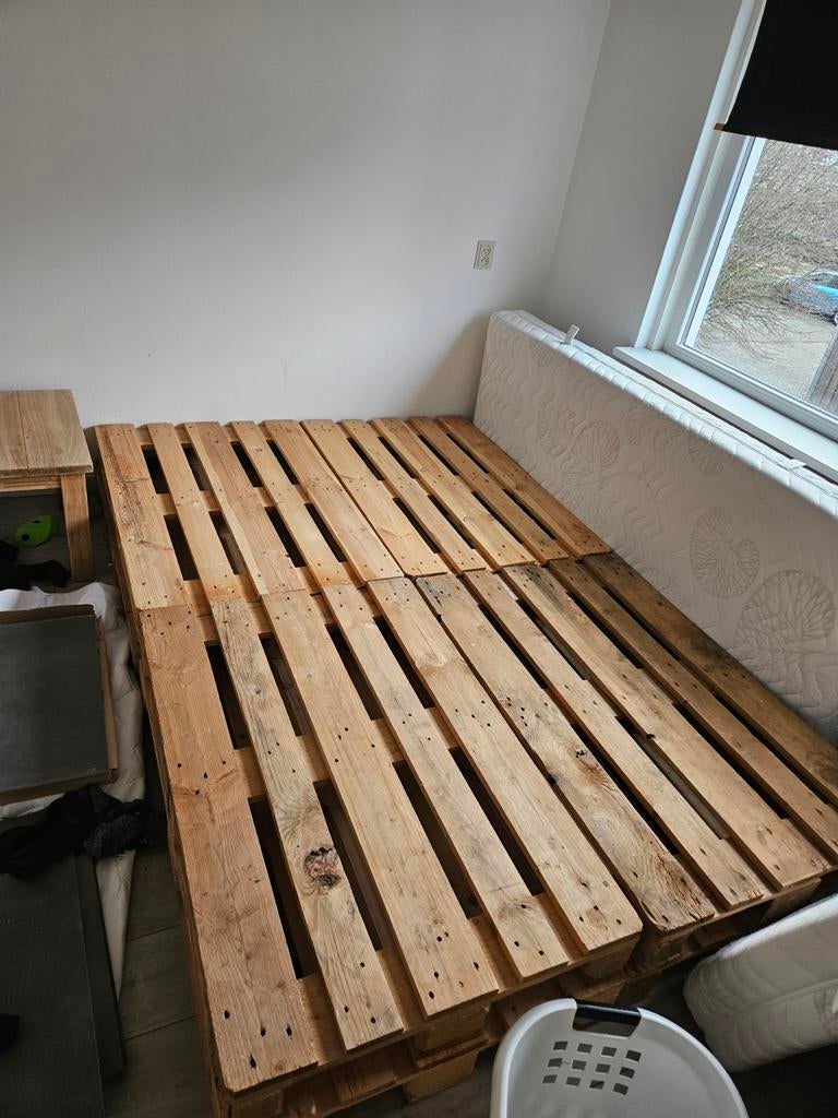 8 pallets, Ophalen, Gebruikt, Overige houtsoorten, Pallet