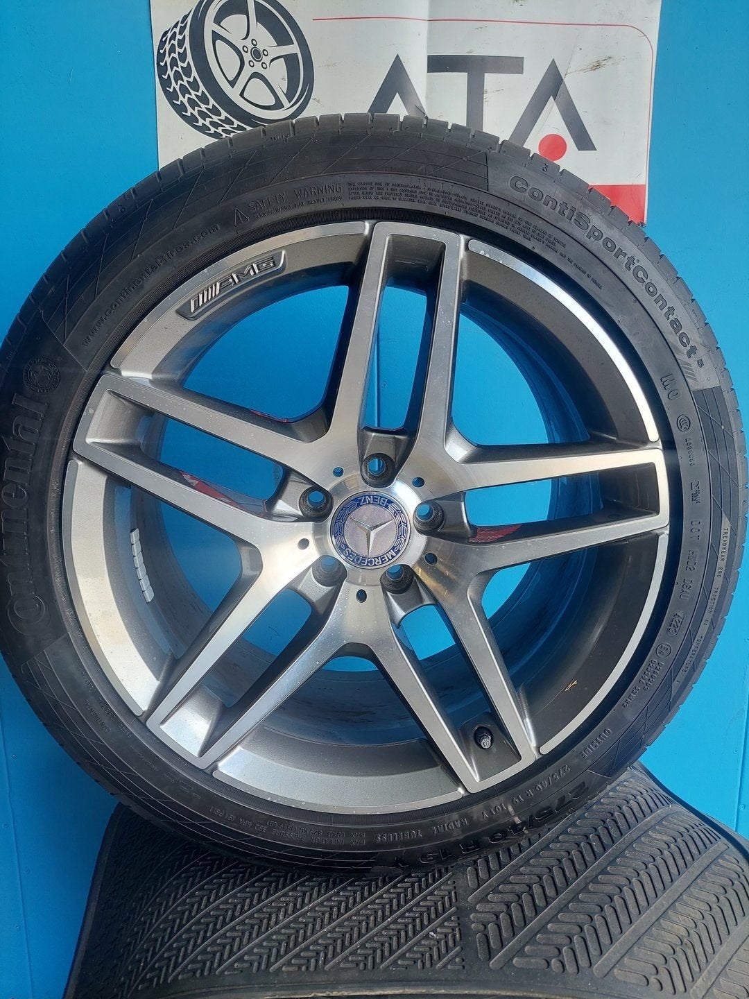 19 inch Mercedes S Klasse W222 AMG Velgen Origineel, 19 inch, Gebruikt, Velg(en), -