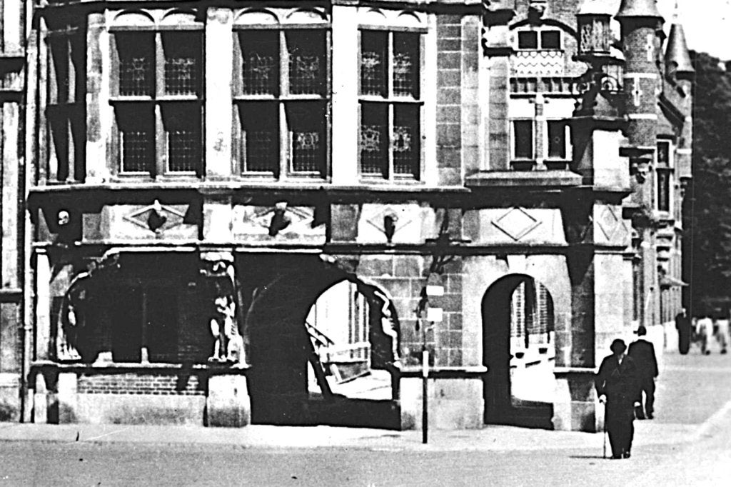 940741	Arnhem	Duivelshuis	1959	Gelopen met Postzegel, Ophalen of Verzenden, 1940 tot 1960, Gelopen, Gelderland