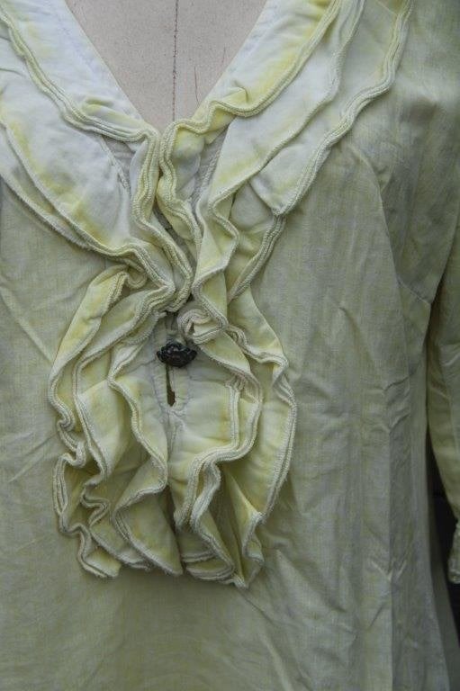 Blouse geel Elisa Cavaletti mt L/XL Vaste prijs, Geel, Maat 42/44 (L), Ophalen of Verzenden, Zo goed als nieuw