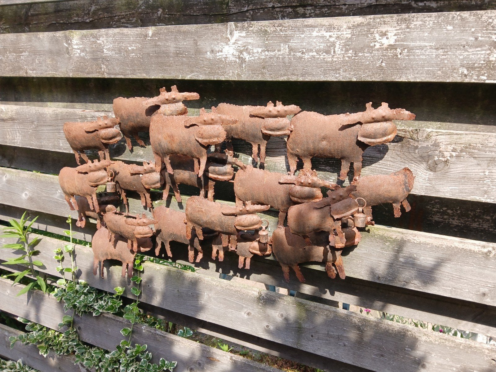 Tuindecoratie voor aan de muur of schutting, Tuin en Terras, Tuinwanddecoratie, Ophalen, Gebruikt