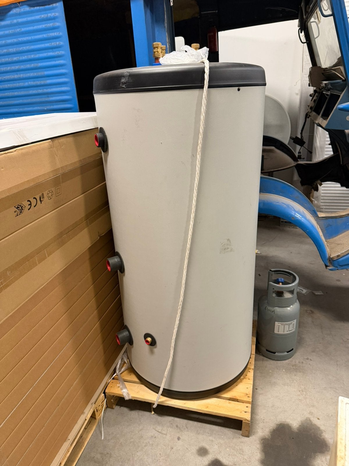 NIBE SP 300 Boiler - 273 liter - nieuw, Overige typen, Nieuw, Minder dan 60 cm, Ophalen of Verzenden