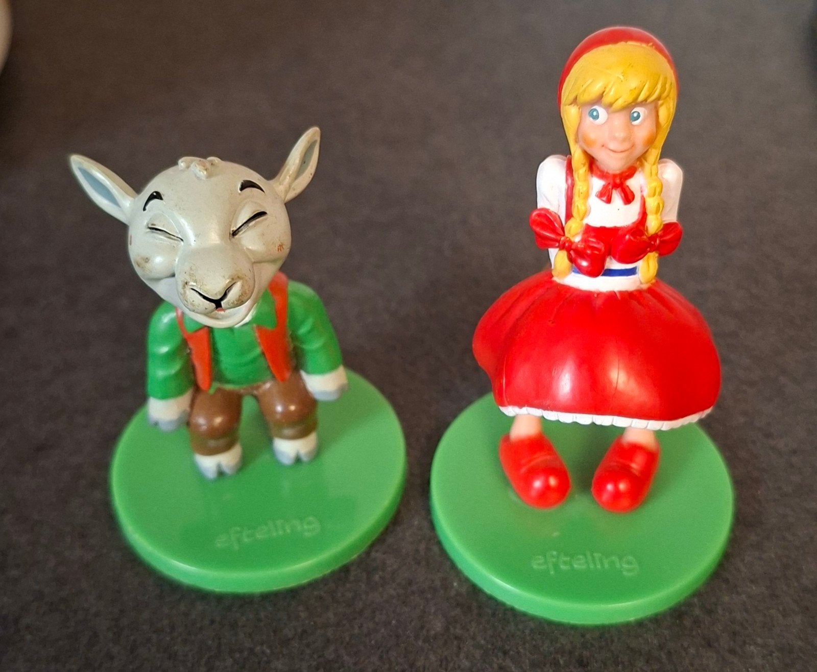 2 Efteling figuren Roodkapje en Geitje, Albert Heijn, Ophalen of Verzenden