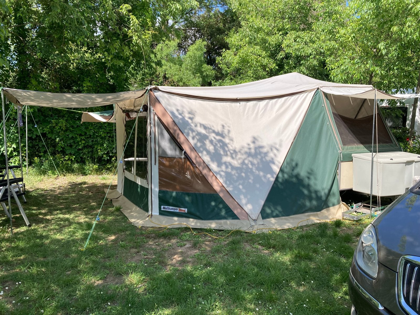 Holtkamper Spacer, Caravans en Kamperen, Vouwwagens, Ophalen, Meerkleurig, Tot en met 2, Holtkamper