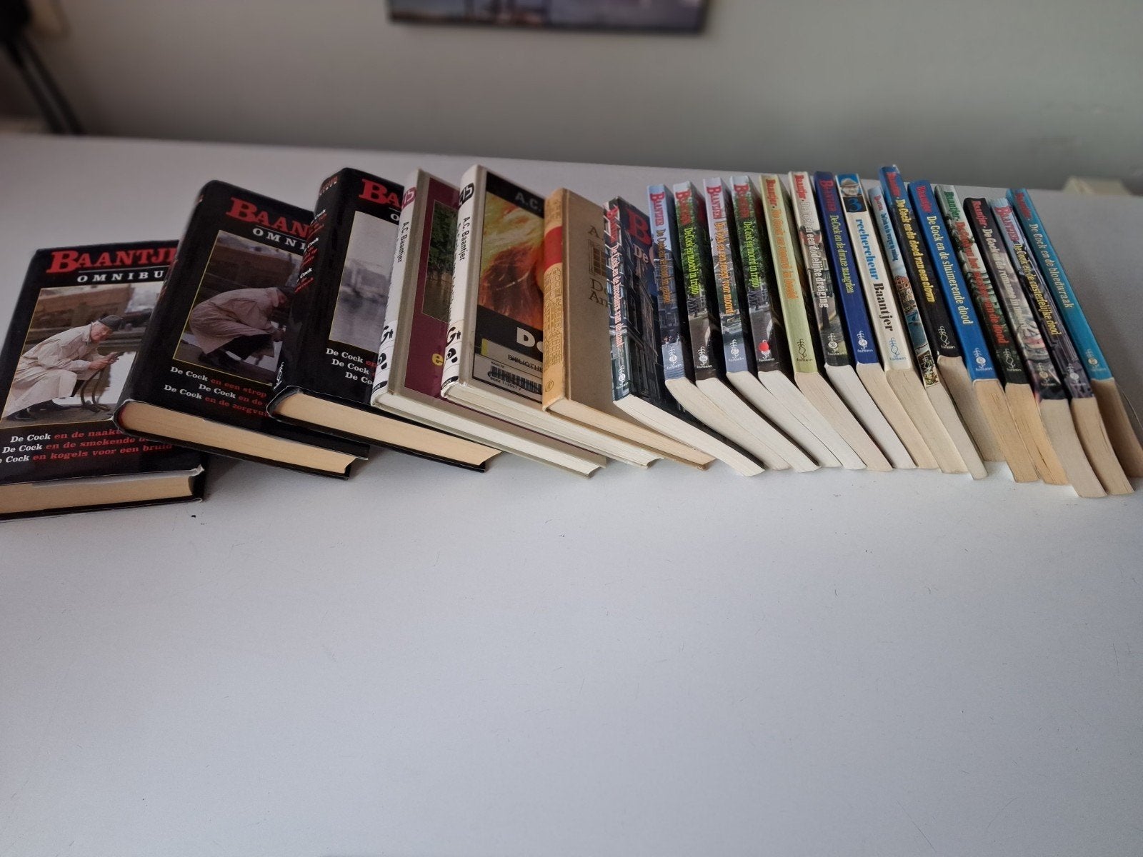 Grote collectie Baantjer boeken - diverse edities, Ophalen of Verzenden, Gelezen, A.C. Baantjer, Tv-bewerking