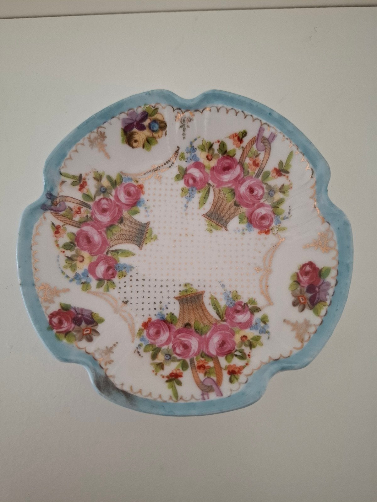 Vintage Duits porseleinen schaaltje Erdmann Schlegelmilch, Ophalen of Verzenden