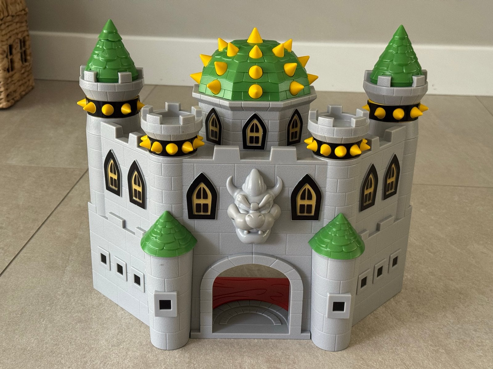 Super Mario Bowser Kasteel Speelset, Ophalen, Zo goed als nieuw