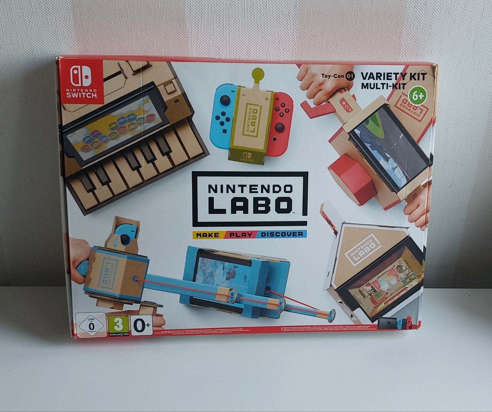 Nintendo Labo Toy-Con 1, 2 en 3 met gamecards, Ophalen, Gebruikt, Switch Original