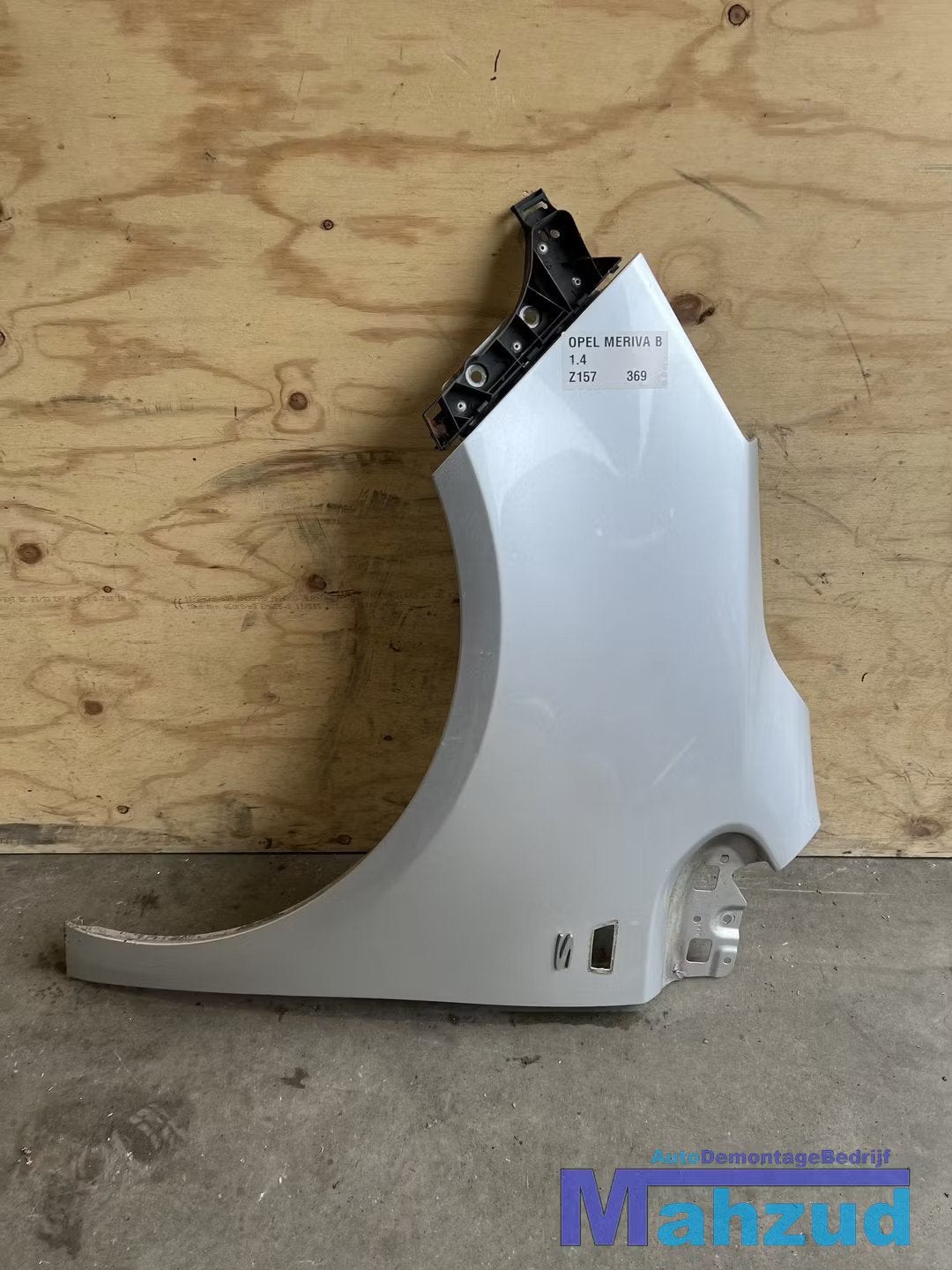 OPEL MERIVA B zilver Z157 Links voorscherm zijscherm 2011-20, Gebruikt, Opel Automobile GmbH, Ophalen of Verzenden, Kontakt@opel-infoservice.de