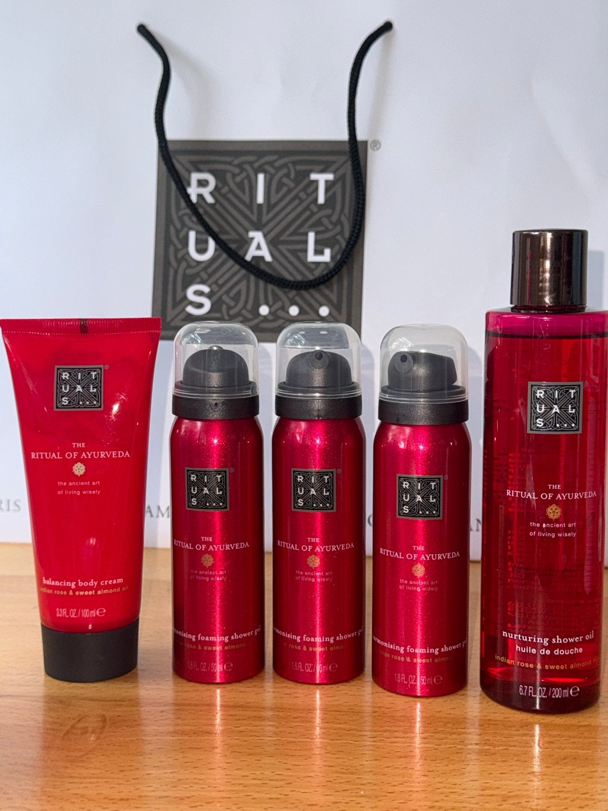Rituals The Ritual of Ayurveda set (5 stuks), Ophalen of Verzenden, Nieuw, Bad & Douche
