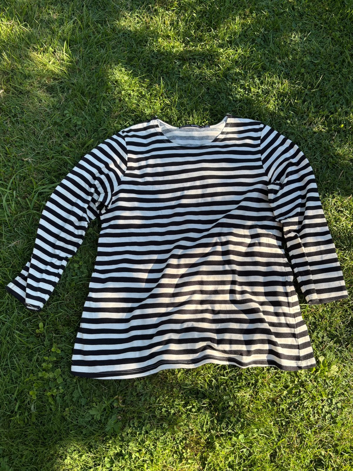 Nieuw zwart/wit gestreept shirt, Gudrun Sjoden, maat M,, Maat 38/40 (M), Meerkleurig, Ophalen of Verzenden, Zo goed als nieuw