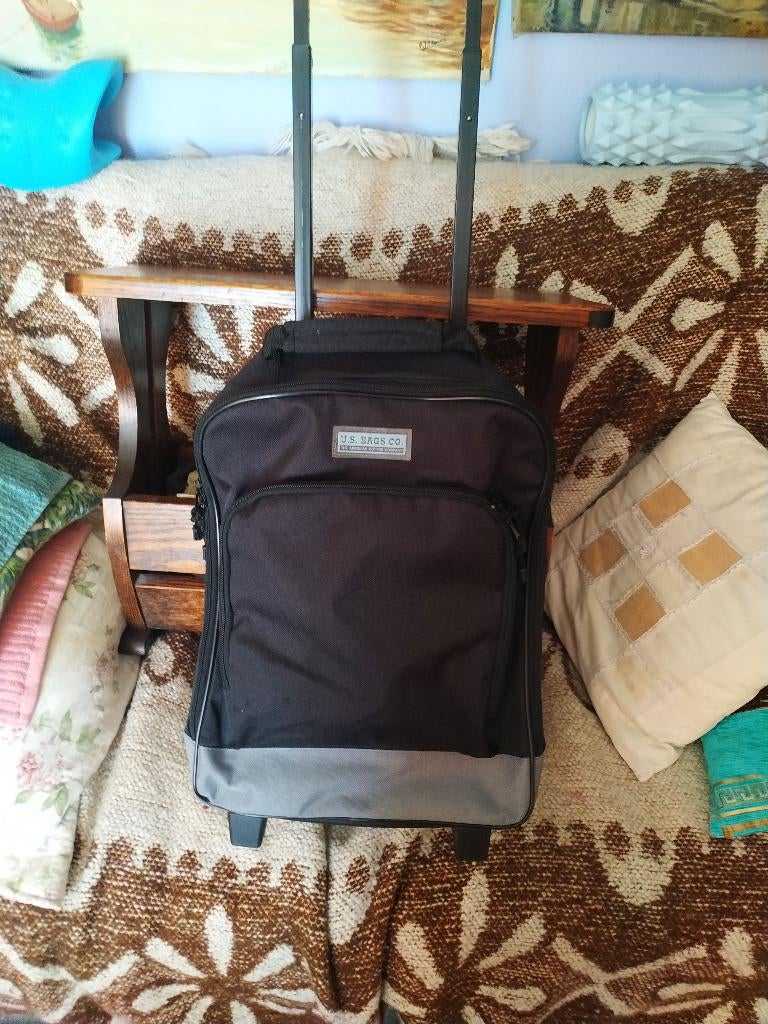 U.S. BAGS CO Rugzak Trolley, Wieltjes, Hard kunststof, Nieuw, Minder dan 50 cm