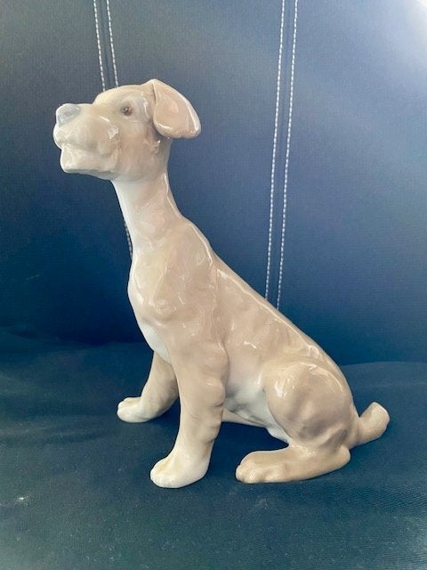 Lladro 4583 Fox Terriër, Ophalen of Verzenden, Zo goed als nieuw, Dier