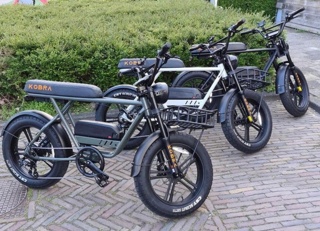 Kobra Fatbikes - Verschillende Kleuren & Accessoires!, Zo goed als nieuw, 59 cm of meer, 50 km per accu of meer, Ophalen