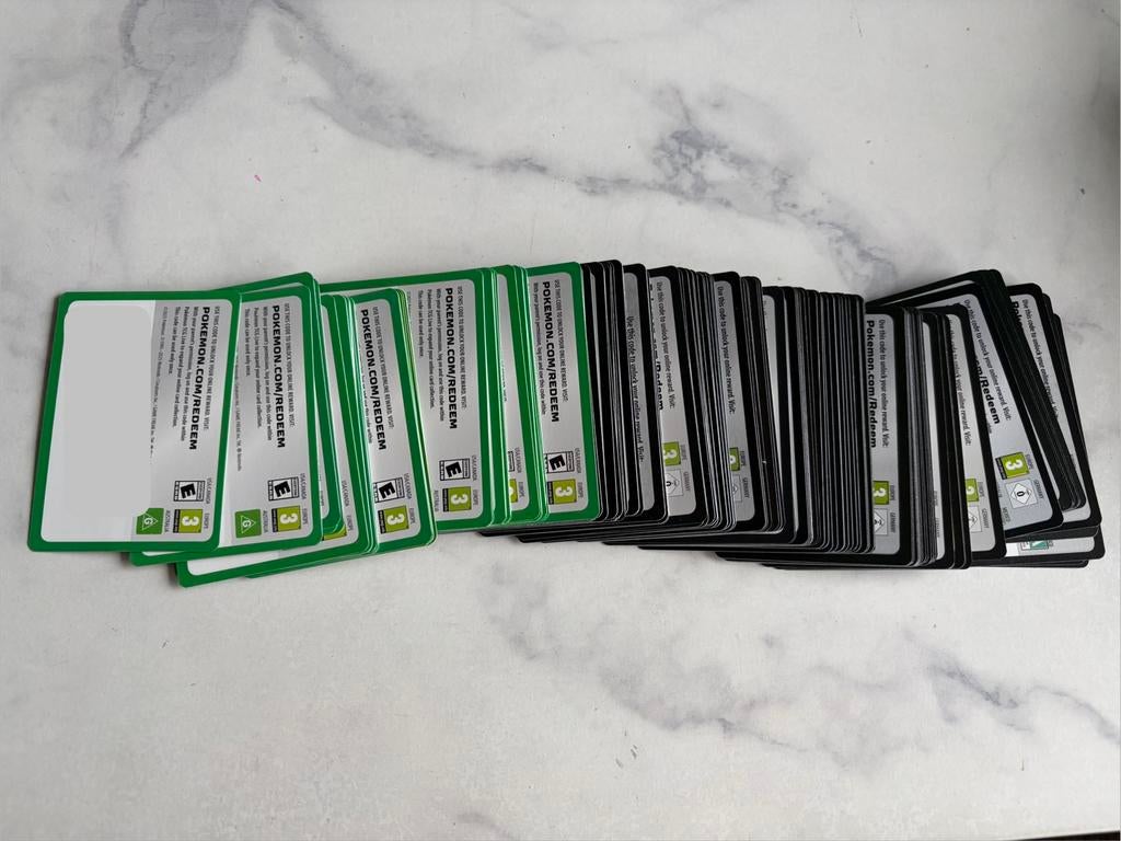 Pokémon QR codes, Ophalen of Verzenden, Nieuw, Meerdere kaarten