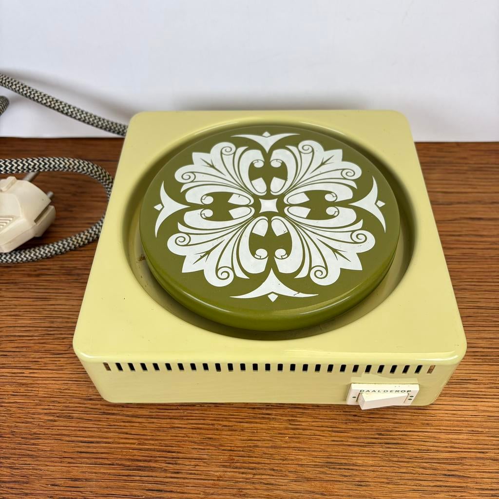 Vintage Daalderop warmhoudplaatje, Verzamelen, Retro, Huis en Inrichting, Ophalen of Verzenden