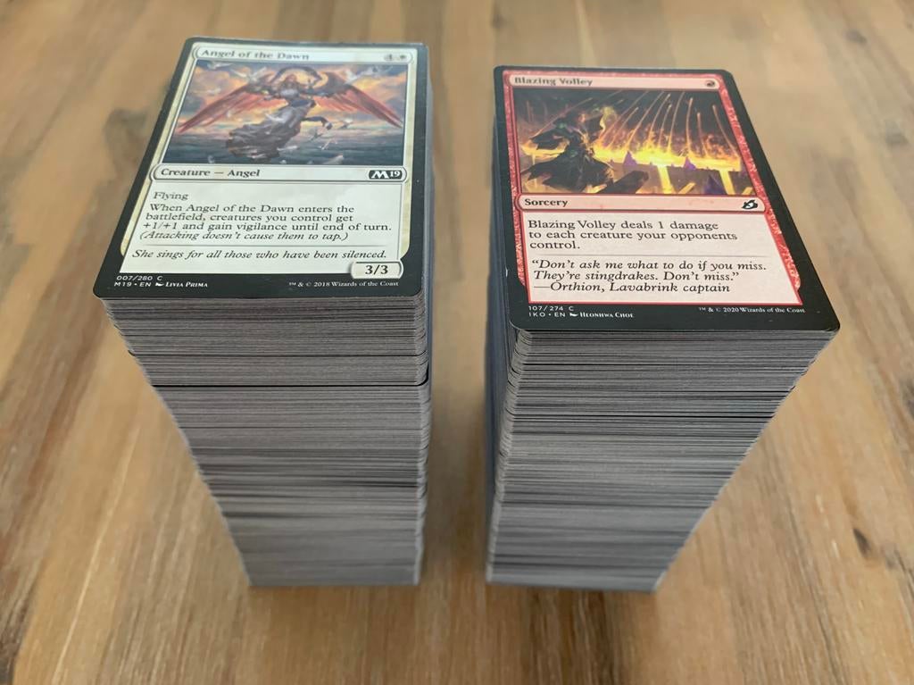 Magic the Gathering bundel, Ophalen of Verzenden, Zo goed als nieuw