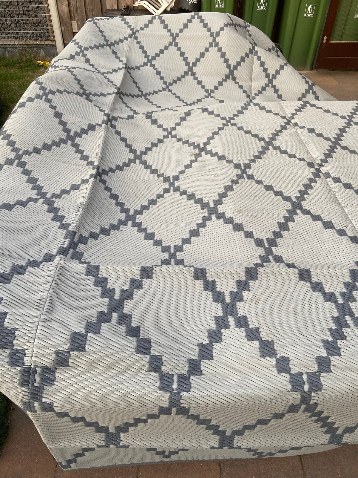 Obelink Patio Mat Diamond - Buitenkleed 440 x 290cm, Caravans en Kamperen, Kampeeraccessoires, Ophalen, Gebruikt