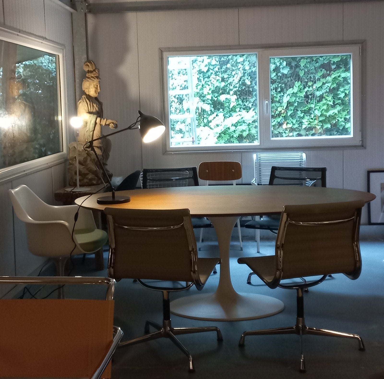Café tulipe mid-century tafels platner Colombo Albini, Ophalen of Verzenden, Nieuw