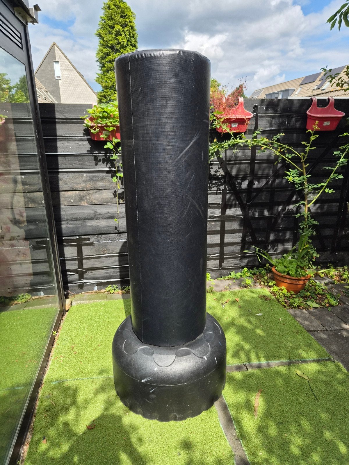 Staande Bokszak 175cm met Joya Bokshandschoenen 14oz, Sport en Fitness, Vechtsporten en Zelfverdediging, Groter dan maat XL, Ophalen