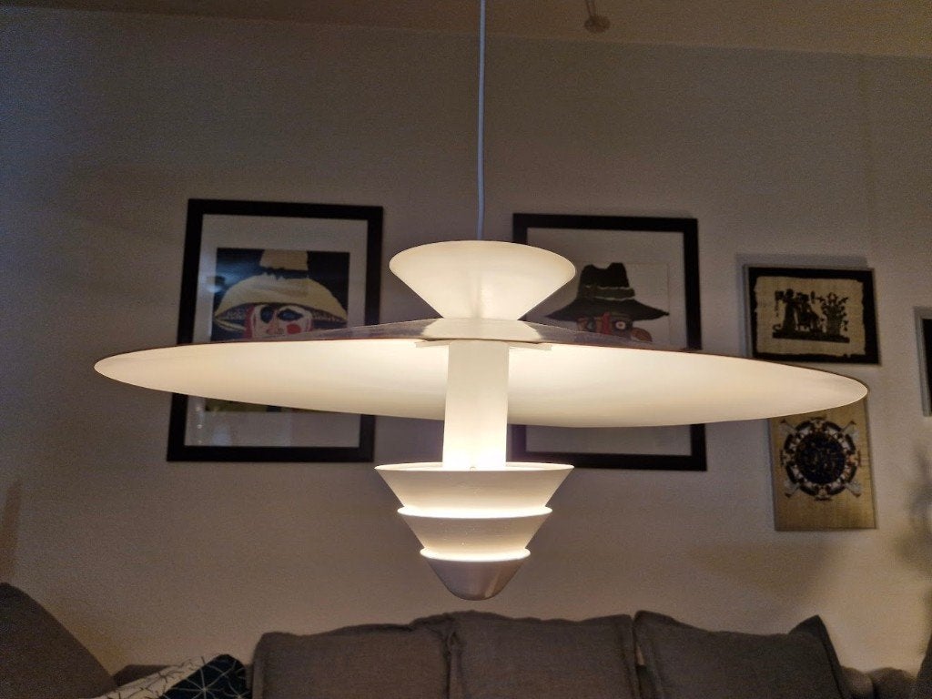 Deens: Verner Panton, Huis en Inrichting, Verzenden, Vintage, E27 (groot), Zo goed als nieuw