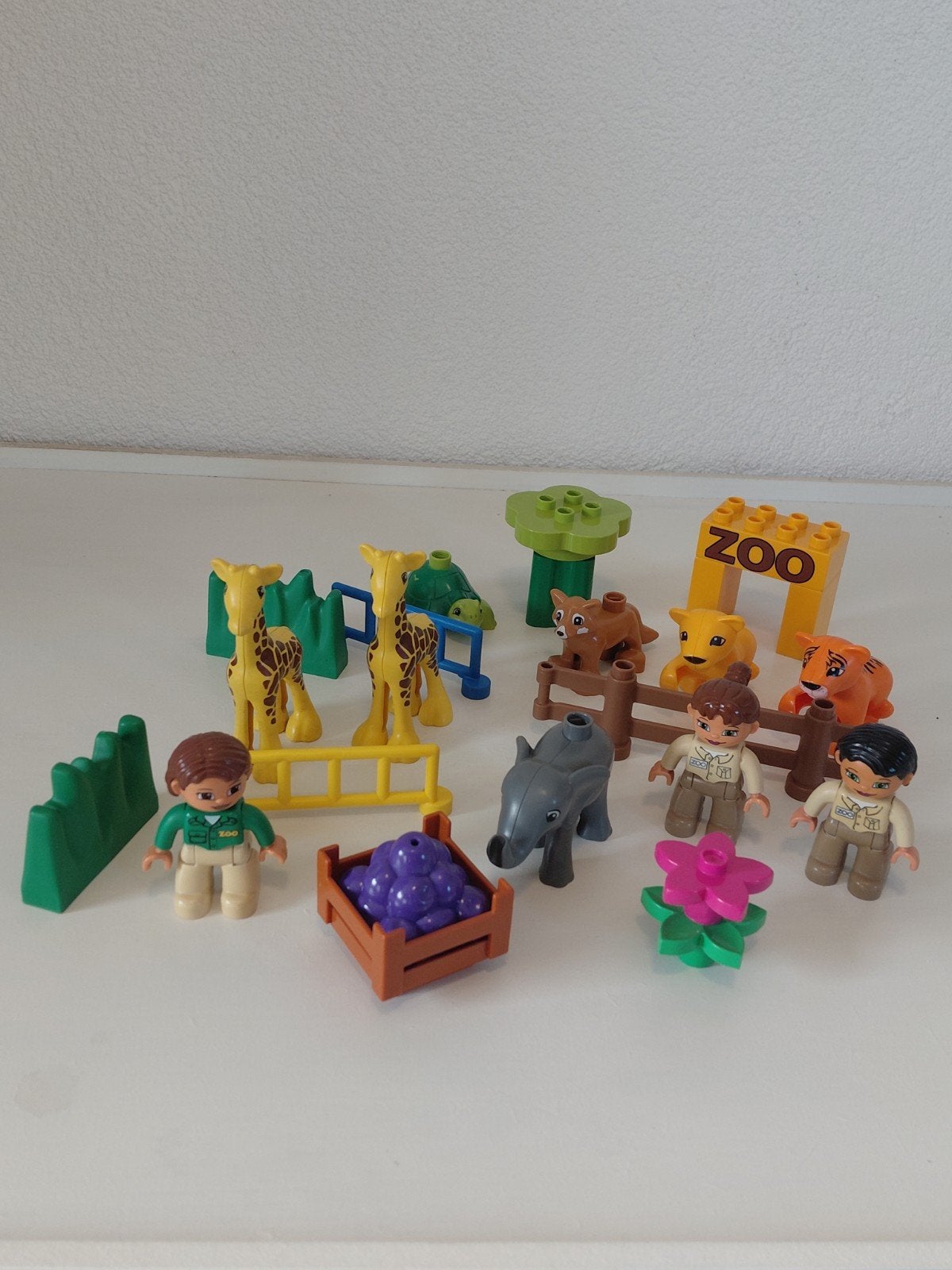 LEGO Duplo Zoo Dieren en Poppetjes bouwblokken, Ophalen of Verzenden, Gebruikt, Overige merken