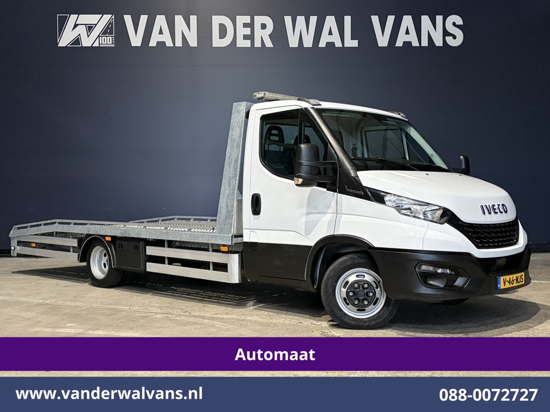 Iveco Daily 35C14H 2.3 Oprijwagen Automaat Dubbel Lucht Euro