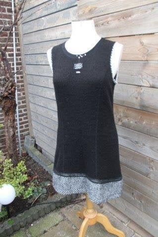 Jurk zwart Elisa Cavaletti mt L Winter Vaste prijs AANBIEDIN, Kleding | Dames, Maat 38/40 (M), Zwart, Ophalen of Verzenden, Zo goed als nieuw