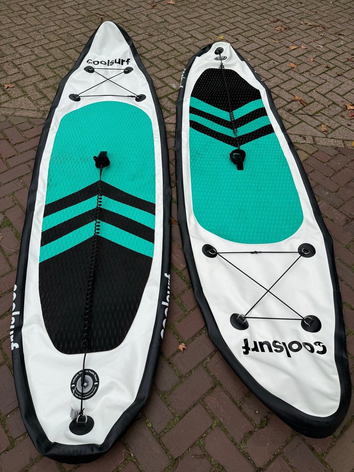 2x Stand Up Paddle Board (SUP) met pomp en accessoires, Ophalen, Zo goed als nieuw, Overige typen, Met vinnen