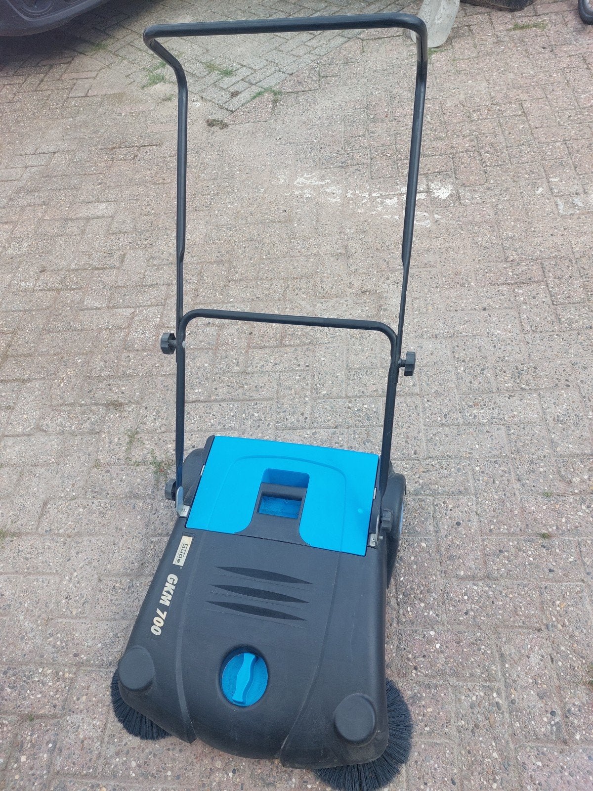 Güde GKM 700 veegmachine, Ophalen, Gebruikt