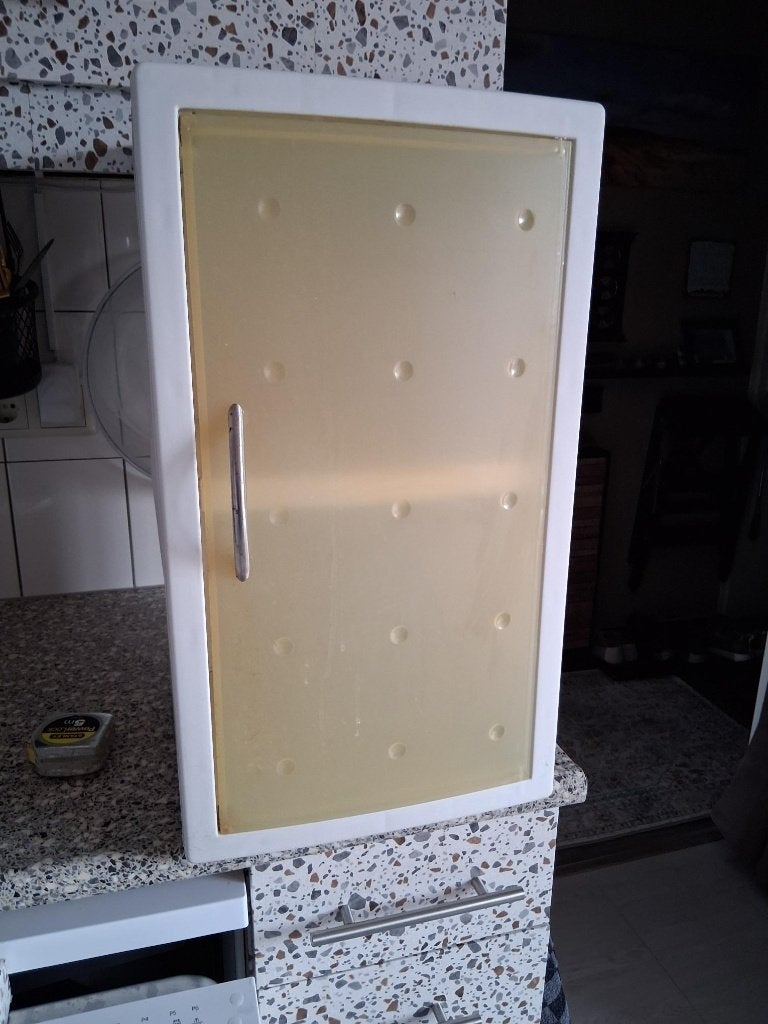wit kunststof toiletkastje, Ophalen, Minder dan 50 cm, Gebruikt, Overige typen
