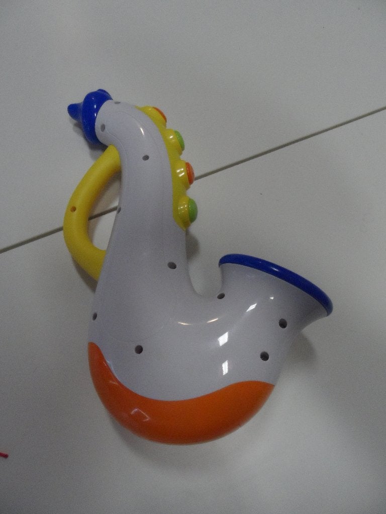 Baby / Kinder Muziek Speelgoed Saxofoon (ZGAN), Ophalen, Zo goed als nieuw, Overige typen, Met licht