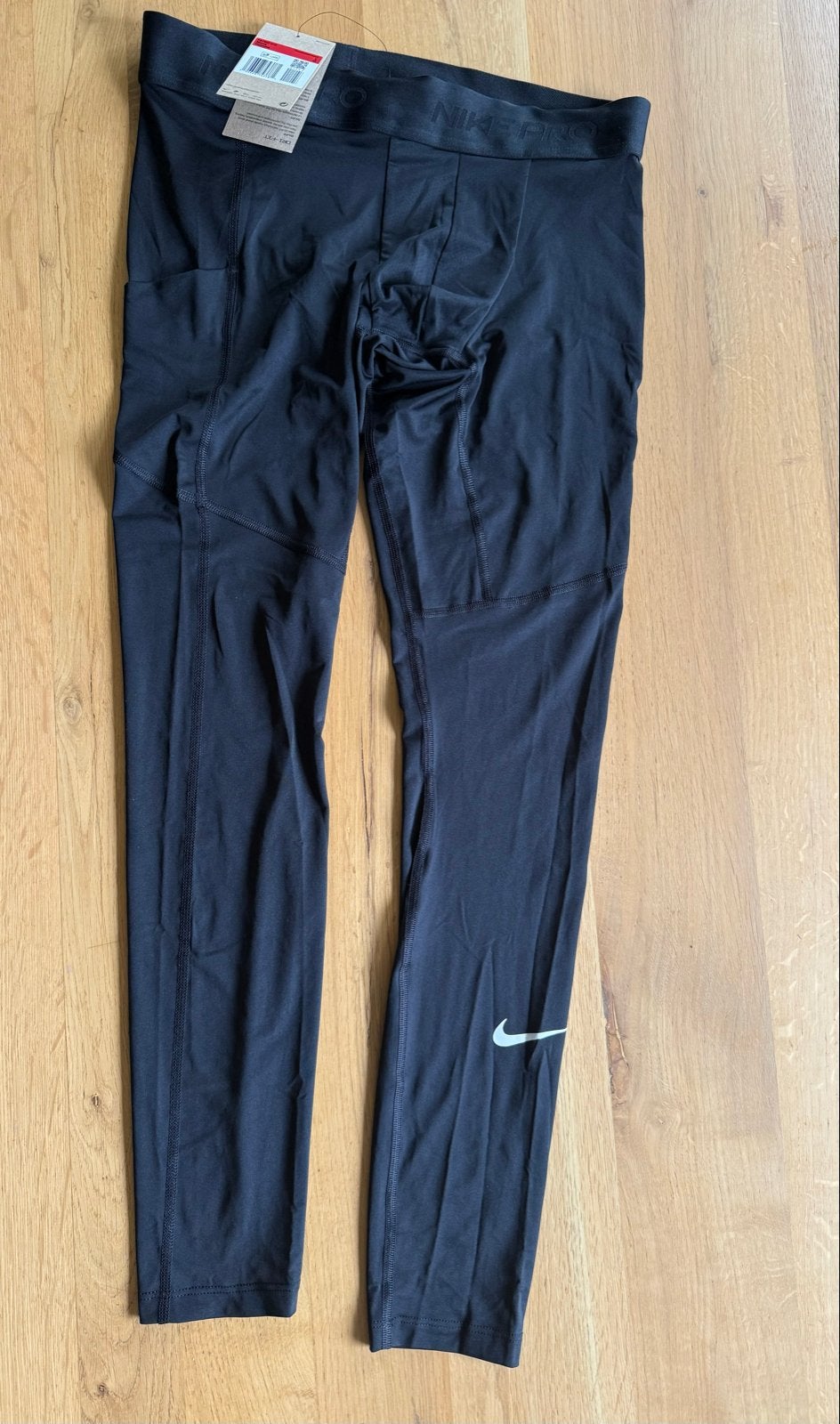 Nieuw!! Nike Pro Dri-FIT heren Legging - Large, Kleding | Heren, Maat 52/54 (L), Fitness, Zwart, Nieuw