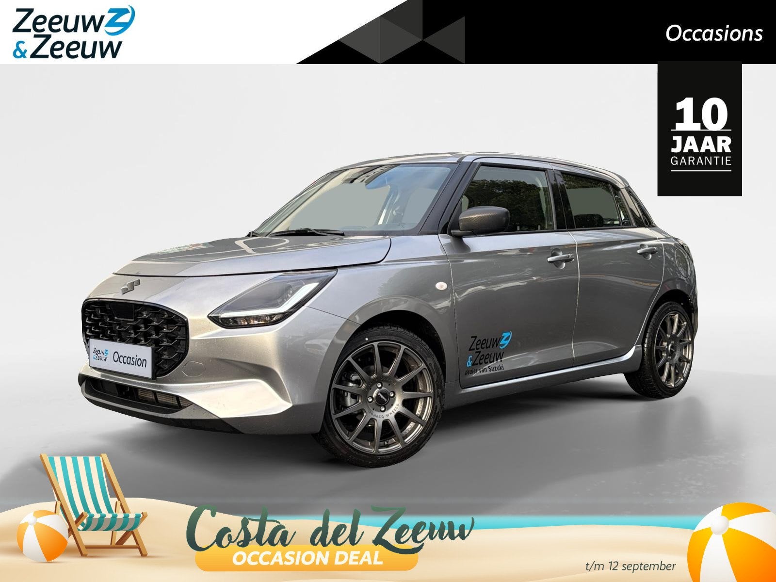 Suzuki Swift 1.2 Comfort Sport | 17 inch | Zwarte logo's | C, 12 maanden, Stof, Euro 6, Origineel Nederlands