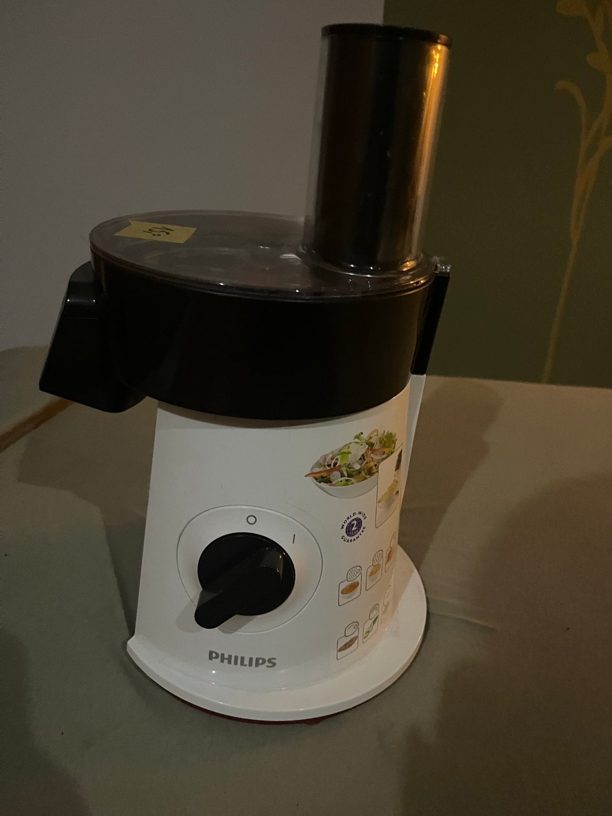Philips Hakmolen/Rasp - Perfect voor salades en meer!, Minder dan 1 liter, Ophalen, Gebruikt, 1 snelheid
