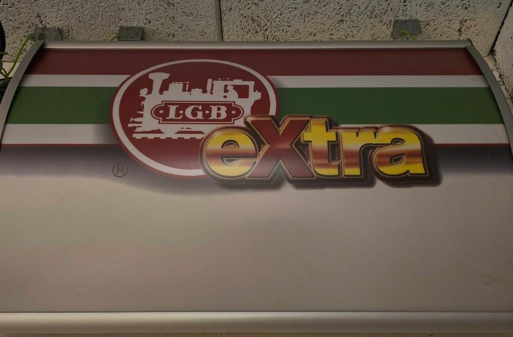 Lgb lichtbak , leuk bij treinbaan marklin piko ns, Verzamelen, Merken en Reclamevoorwerpen, Ophalen, Gebruikt, Lichtbak of (neon) lamp