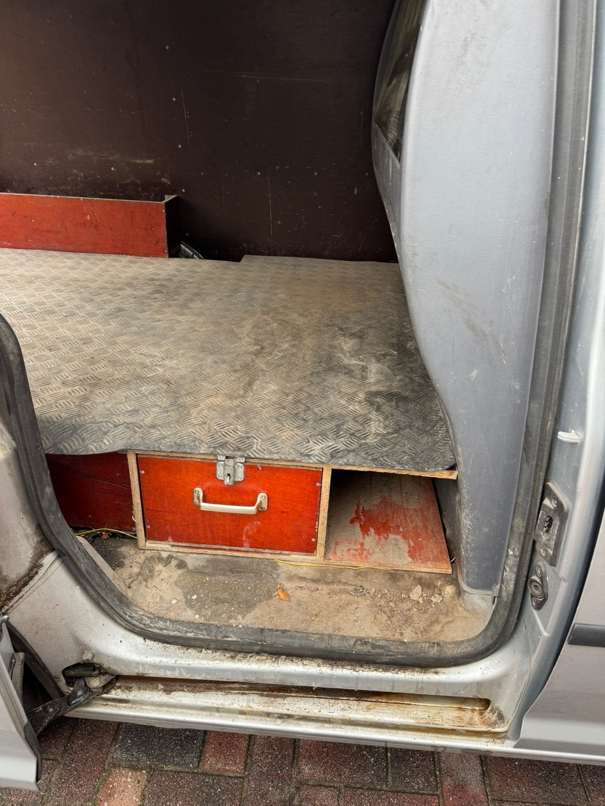 Inrichting caddy dubbele bodem, Ophalen, Nieuw