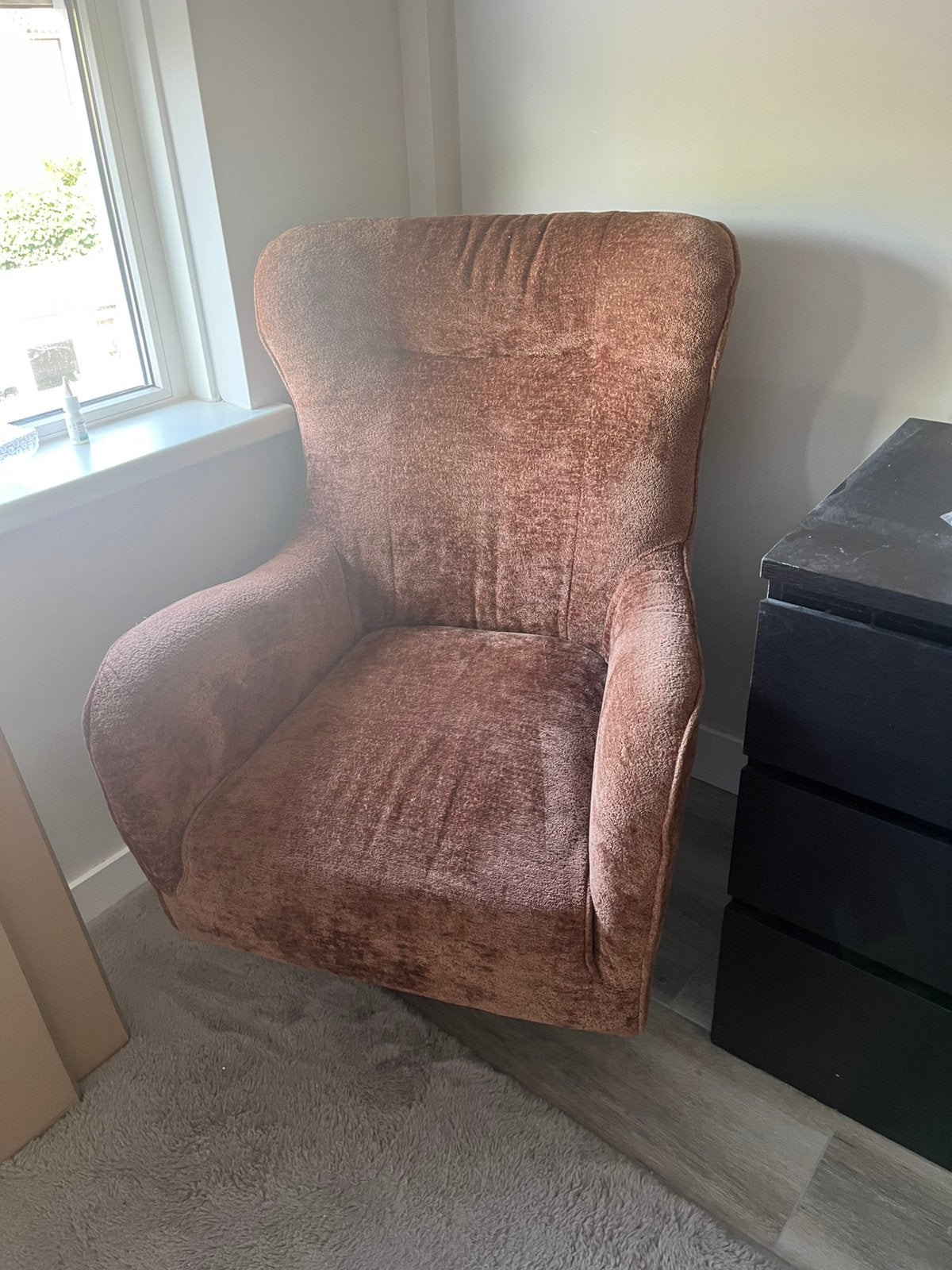 Lounge stoel fauteuils, Ophalen, Zo goed als nieuw, 75 tot 100 cm, 50 tot 75 cm