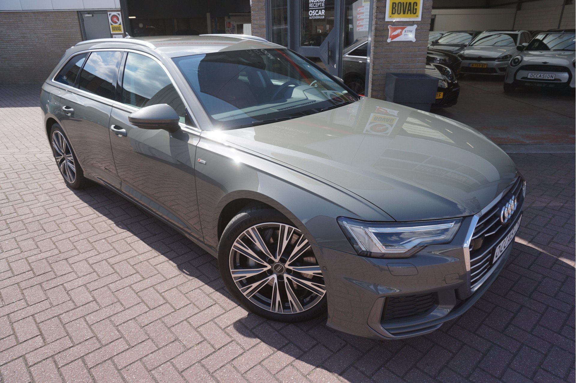 Audi A6 Avant 50 TFSI e Quattro Advanced S-Line Automaat, Auto's, Automaat, Dealer onderhouden, 77 km/l, Gebruikt