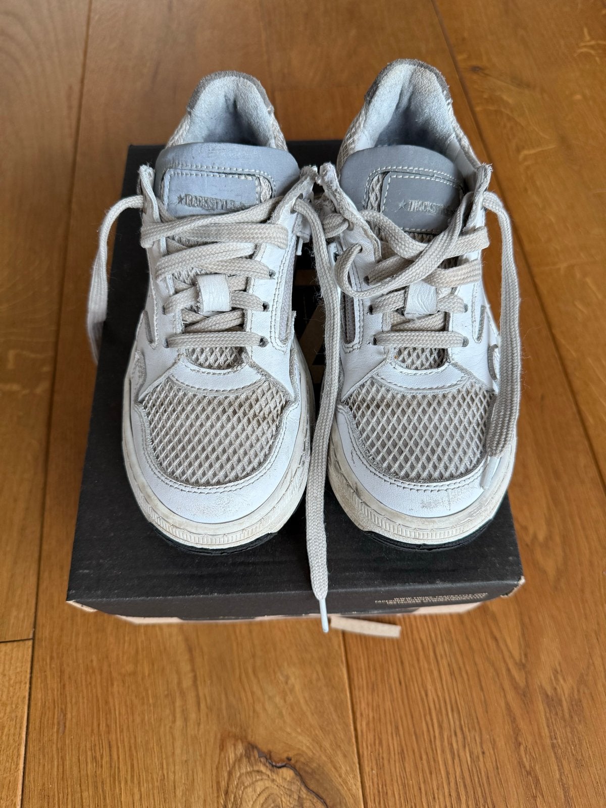 Trackstyle Bart Basis/White sneakers maat 32, Gebruikt, Schoenen, Ophalen of Verzenden, Jongen