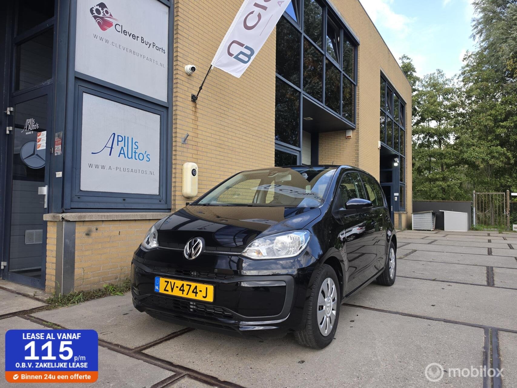 Volkswagen Up! 1.0 BMT move up! Met NAP en Apk, Voorwielaandrijving, Origineel Nederlands, Bedrijf, Handgeschakeld