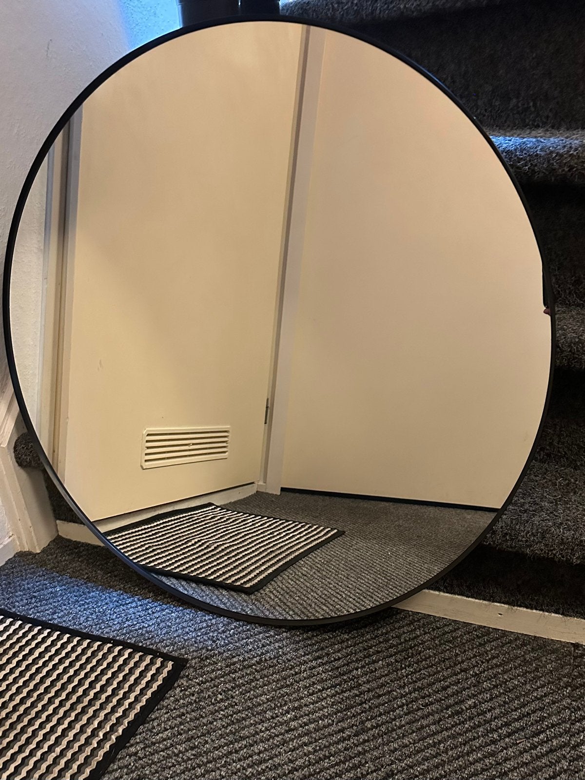 Spiegel doorsnede 80 Cm, Huis en Inrichting, Woonaccessoires | Spiegels, Ophalen, Rond, Zo goed als nieuw, 75 tot 100 cm