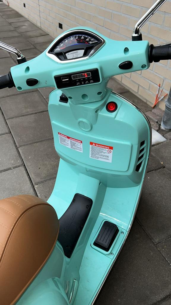 Vespa kids scoot, Ophalen, Zo goed als nieuw